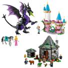 Lego Aventura Cabana Do Hagrid Forma Dragão Malévola