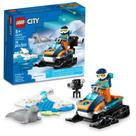 LEGO City Arctic Explorer - Conjunto de Brinquedos de Construção Snowmobile 60376
