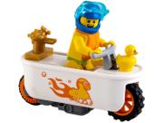 Lego city bathtub stunt bike 14 peças 60333