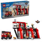 LEGO City Estação de Bombeiros e Caminhão 60414 (843 peças)