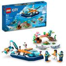 LEGO City Explorer Diving Boat 60377 - Brinquedo de Construção com Figuras