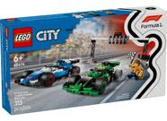 Lego City F F1 Grid Com Carros De Corrida Vcarb E Sauber