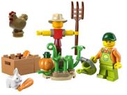 LEGO City Farm - Pacote Combinado: Jardim, Espantalho e Galinha