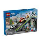 Lego city sem limites pista de rampa para carros de corrida 436 pecas 60460