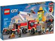 LEGO City Unidade de Controle de Incêndios 380 Peças - 60282