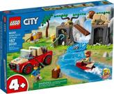 Lego city wildlife rescue off-roader 157 peças (60301)
