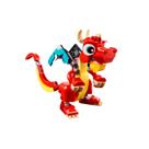 Lego Creator 3 em 1 Dragão Vermelho Animal 31145 - 149 Peças