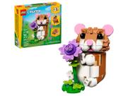 LEGO Creator 3 em 1 Hamster Adorável com Flor