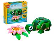 LEGO Creator 3 em 1 Tartaruga com Flor de Lírio