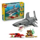 Lego Creator: Tubarão Feroz Com Baú De Tesouro 31381 379