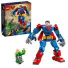 Lego dc comics robô do superman vs lex luthor - lego 76302