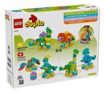 Lego duplo dinossauros 3 em 1 sobre rodas 108 pecas 10451