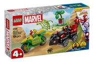 Lego Marvel 11198 Perseguição De Spin E Electro 124 Pçs