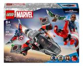 Lego Marvel Batalha Do Capitao America Vs Hulk Vermelho