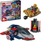 Lego marvel - capitão américa vs. thanos 76319