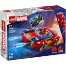 Lego Marvel Carro do Spiderman vs Wolverine Venomizado 76336