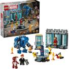 Lego Marvel Laboratório do Homem de Ferro Salão de Armaduras 76315