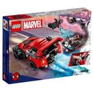Lego Marvel Miles Morales no Aranhaverso e Morbius