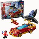 LEGO Marvel Pantera Negra e Carro Homem deFerro295Pçs7+76310 LEGO Marvel Pantera Negra e Carro Homem deFerro295Pçs7+76310