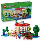 Lego Minecraft A Casa De Diamante Na Selva 287 Peças 21275 Lego Minecraft A Casa De Diamante Na Selva 287 Peças 21275