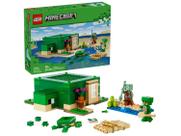 Lego minecraft a casa tartaruga de praia 234 peças - 21254
