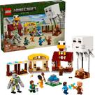 Lego Minecraft Ataque Aldeia Balão Ghast 21273 com 558 Peças