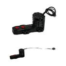 Lego MOC Power Functions: Trilho De Trem, Caixa De Bateria, Controle Remoto Infravermelho, Receptor