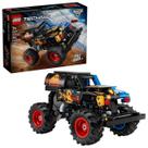 Lego Monster Jam Grave Digger Fogo E Gelo 263 Peças - 42219