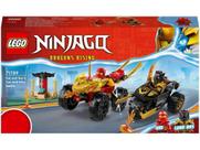 LEGO Ninjago Batalha de Carro e Moto de Kai e Ras - 103 Peças 71789 LEGO Ninjago Batalha de Carro e Moto de Kai e Ras - 103 Peças 71789