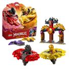 Lego Ninjago Batalha De Spinjitzu Dragão 71826 Com 186 Peças De Construção Quantidade de Peças:186 Lego Ninjago Batalha De Spinjitzu Dragão 71826 Com 186 Peças De Construção Quantidade de Peças:186