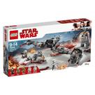 Lego star wars defense of crait 746 peças (75202)
