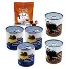Leite condensado brigadeiro e caramelo de leite puro diet hue - kit 6 unidades