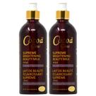 Leite de Beleza Cocoa Glow Supreme Brightening 2x500ml Leite de Beleza Cocoa Glow Supreme Brightening 2x500ml