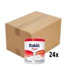 Leite em pó ITALAC Integral Lata 400g Caixa com 24 Unidades