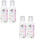 LEITE FACIAL ROSA MOSQUETA NUTRITIV 120ml NATUFLORES kit 4und