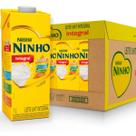 Leite UHT Integral Ninho Vit 1L kit com 12 Unidades