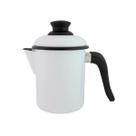 Leiteira 10 Esmaltada Branca - 900 ml - Ewel