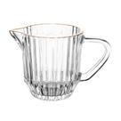 Leiteira 220ml Borda Dourada Cristal Imperatriz Wolff Leiteira 220ml Borda Dourada Cristal Imperatriz Wolff