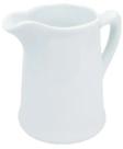 Leiteira 550ml em Porcelana Branca Mod. Texas