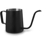 Leiteira Bico Fino Mimo Style Preta 600ml Pescoço De Ganço