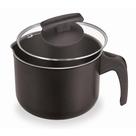 Leiteira Black 16 com Tampa de Vidro 540116 - Fortaleza