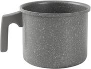 Leiteira caneca black decker 14 cm 1,9 litros com revestimento cerâmico antiaderente, acabamento fosco, cabo soft touch, fogão a gás e indução