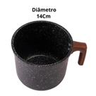 Leiteira carvalho 14cm x 12,5cm 1,5l