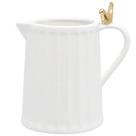 Leiteira de Cerâmica Colibri Branca 200ml 17927 - Wolff