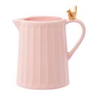 Leiteira de Cerâmica Colibri Rosa 180ml - Wolff