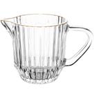 Leiteira de Cristal Imperatriz com fio de Ouro 220ml - Wolff Leiteira de Cristal Imperatriz com fio de Ouro 220ml - Wolff