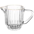 Leiteira de Cristal Imperatriz com fio de Ouro 220ml - Wolff Leiteira de Cristal Imperatriz com fio de Ouro 220ml - Wolff