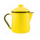 Leiteira Esmaltada Tradicional 12 Amarela - 1100 ml - Ewel