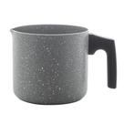 Leiteira Fervedor Antiaderente Cerâmico Granilite Cinza 12cm Wolff