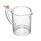Leiteira Golden Bird 250ml Cristal - Wolff Leiteira Golden Bird 250ml Cristal - Wolff